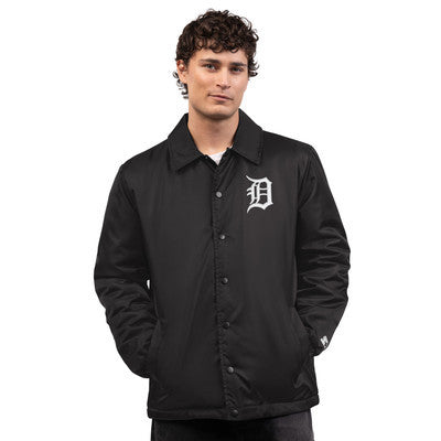 Detroit Tigers Starter Full-Snap Coaches Jacket