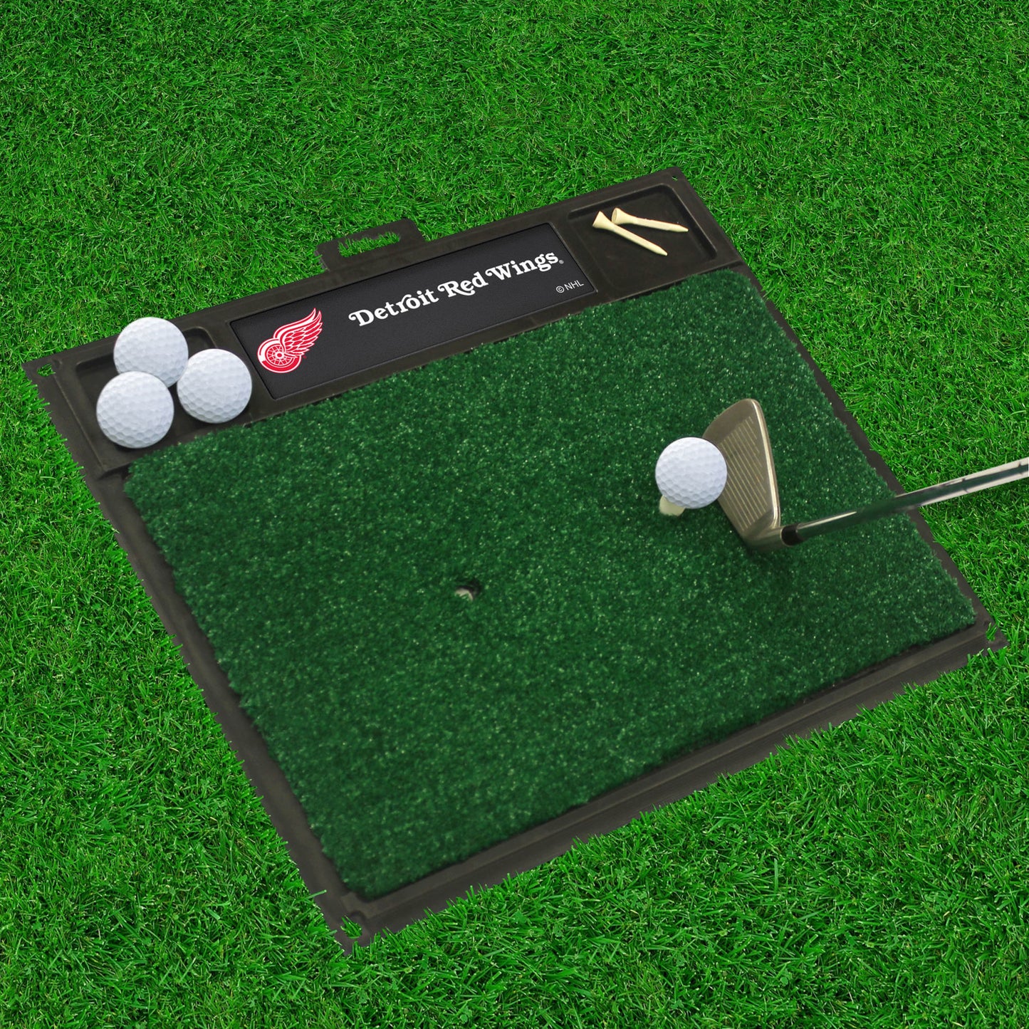 Detroit Red Wings Golf Hitting Mat